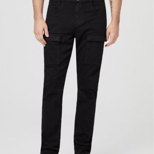 Paige Men’s Black Dylan Cargo Jeans